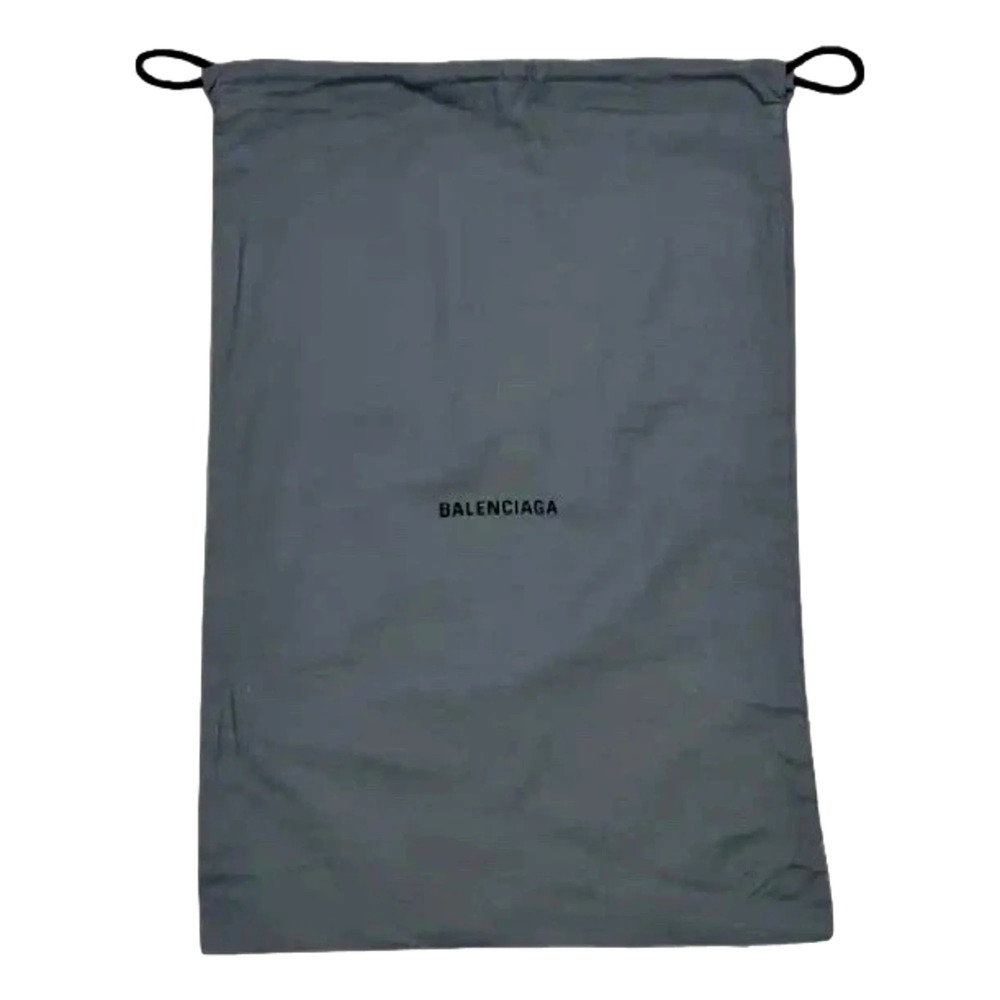 Balenciaga Smooth Calfskin Leather Zip Around Coin Case Wallet Gray Silver - Picture 5 of 5